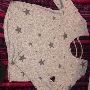 star designed, super soft sweater